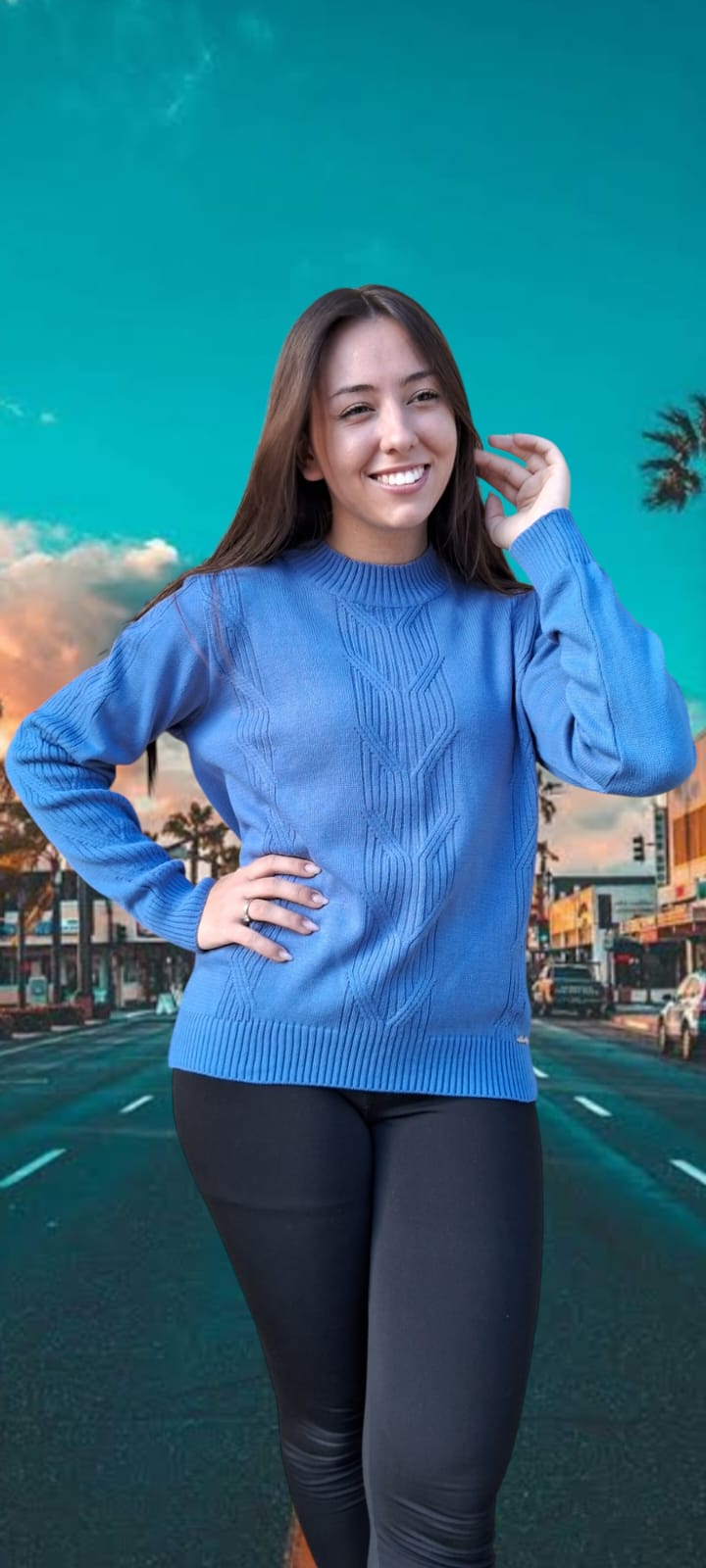BLUSA TRABALHADA
